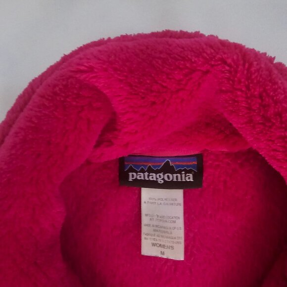 Patagonia Polartech Thermal Pro Re-Tool Snap-T® Pullover, Magenta Women's Medium - Picture 6 of 16